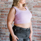 White Birch Back Together Full Size Padded Crop Top