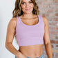 White Birch Back Together Full Size Padded Crop Top