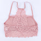Lace Crochet Spaghetti Strap Bralette