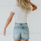 Organic Generation By Day and By Night Embroidered Cropped Tee